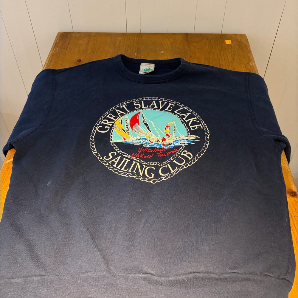 Great Slave Lake Sailing Club Navy Sweatshirt